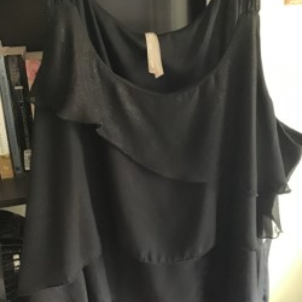 Sleeveless Tiered Blouse